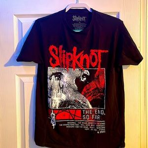 Slipknot The End So Far “2022” album T-shirt Black XL 100% Cotton USED